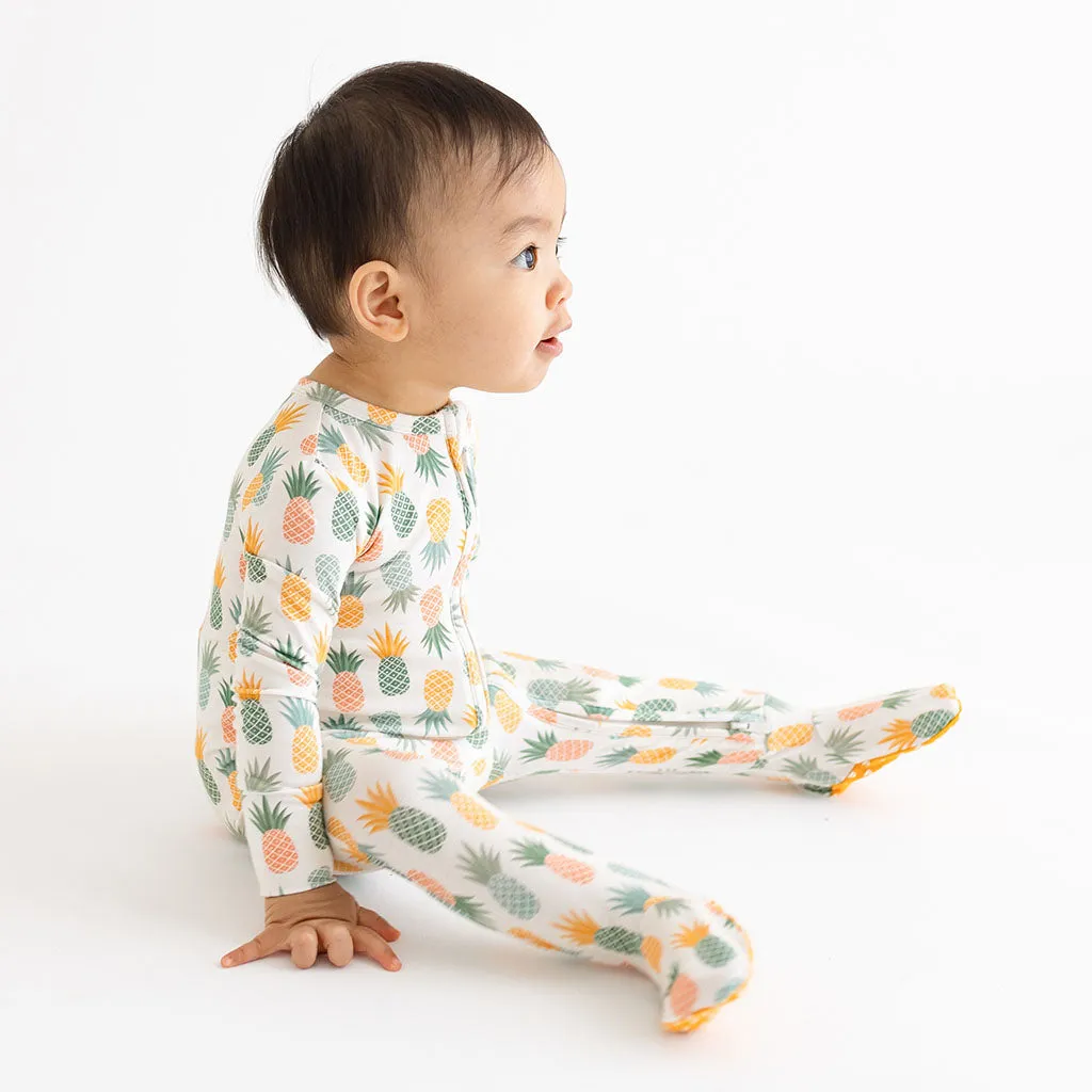 Posh Peanut McGuire Zippered Footie