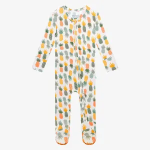 Posh Peanut McGuire Zippered Footie