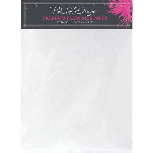 Premium Plain Rice Paper by Pink Ink Designs