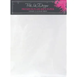 Premium Plain Rice Paper by Pink Ink Designs