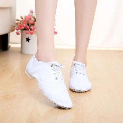Professional Soft canvas Indoor dance jazz shoes woman ballet pointe shoes for MEN gym shoe 28-45 zapatos de jazz 4012