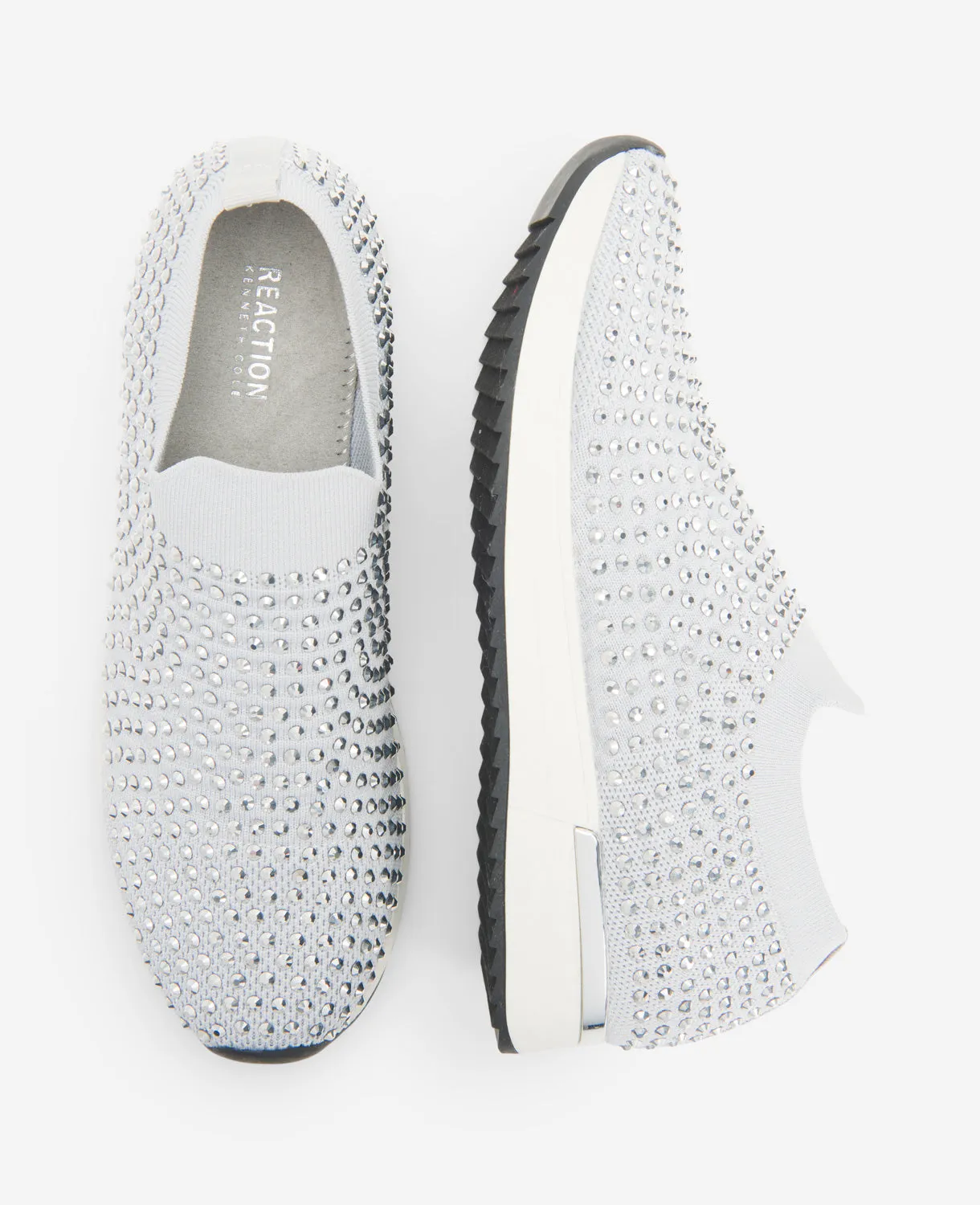 REACTION- The Cameron Jewel Jogger Slip-On Sneaker