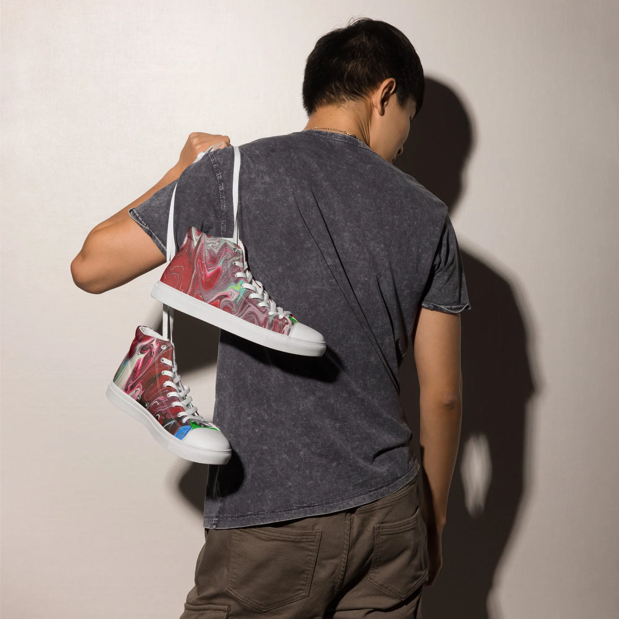 Red Runners hightop