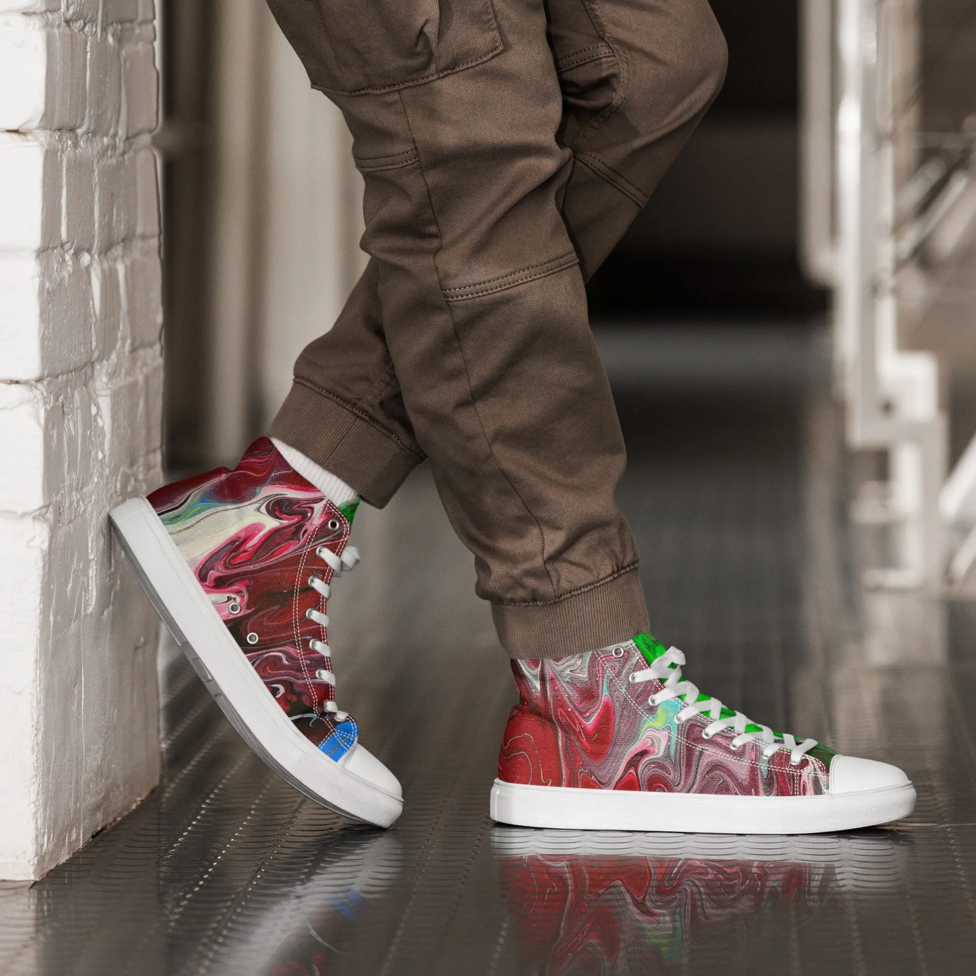 Red Runners hightop