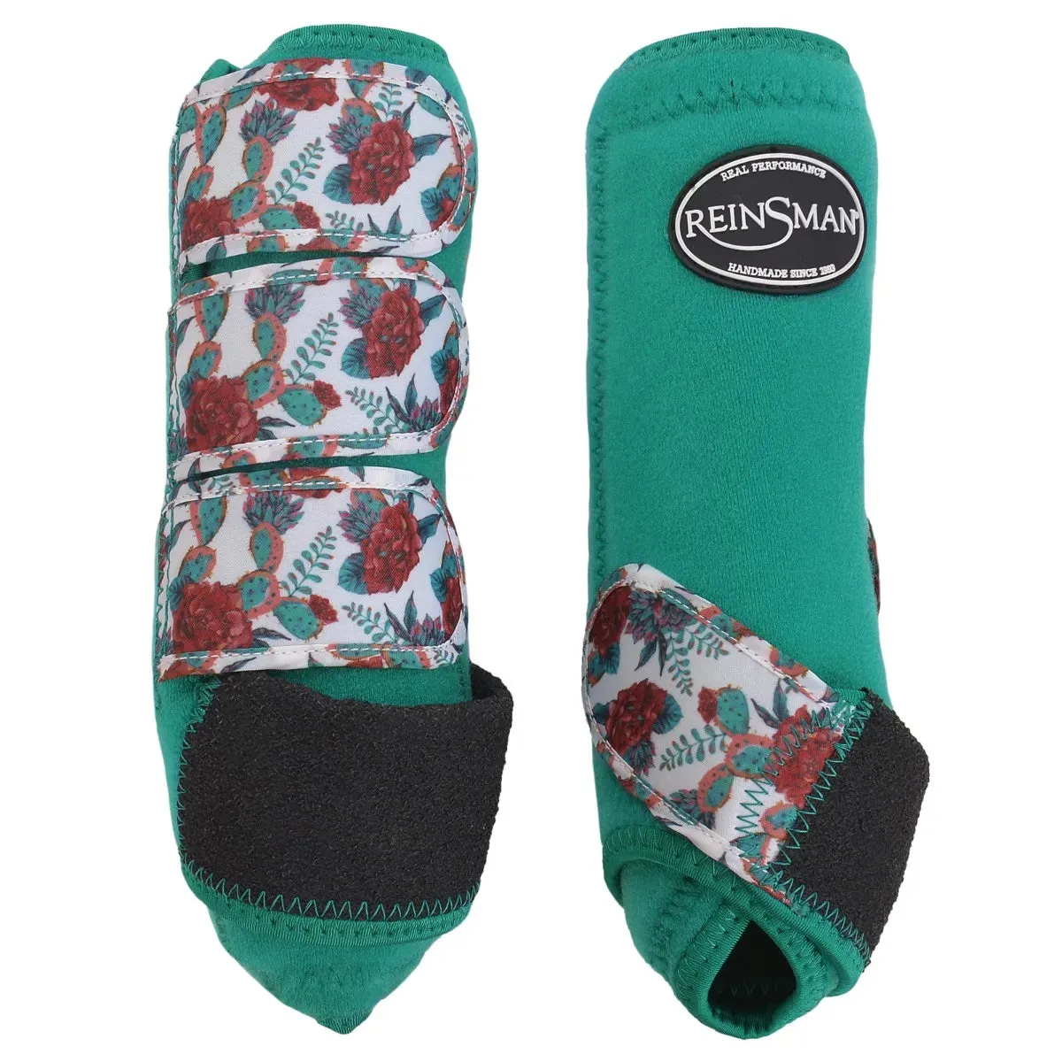 Reinsman Apex Sport Boots  - Emerald Cactus Rose