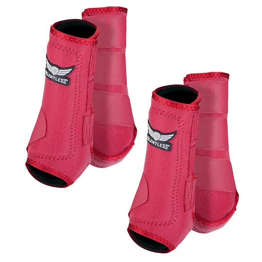 Relentless All Around Front & Hind Boot Combo Pack- Wine