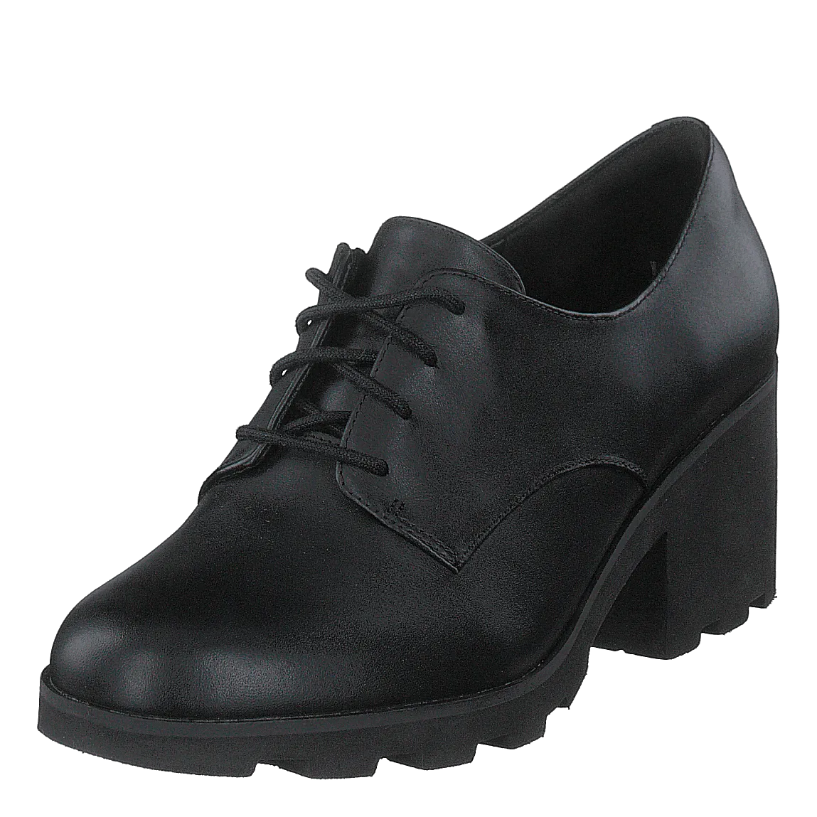 Rene Lace Black Leahter