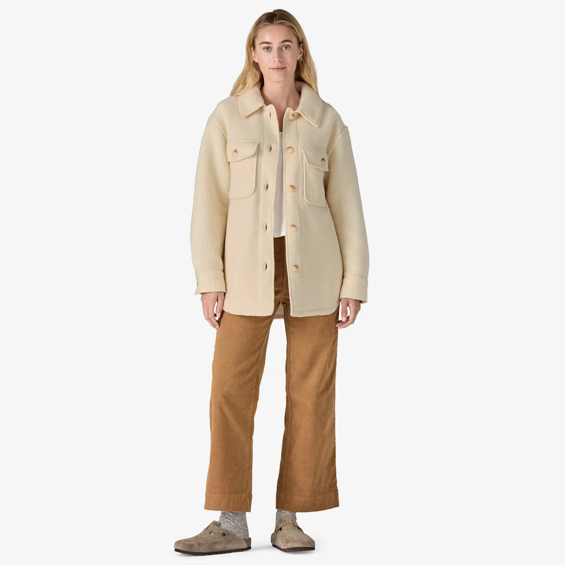 Retro Pile Fleece Shacket (Women's) - 22785