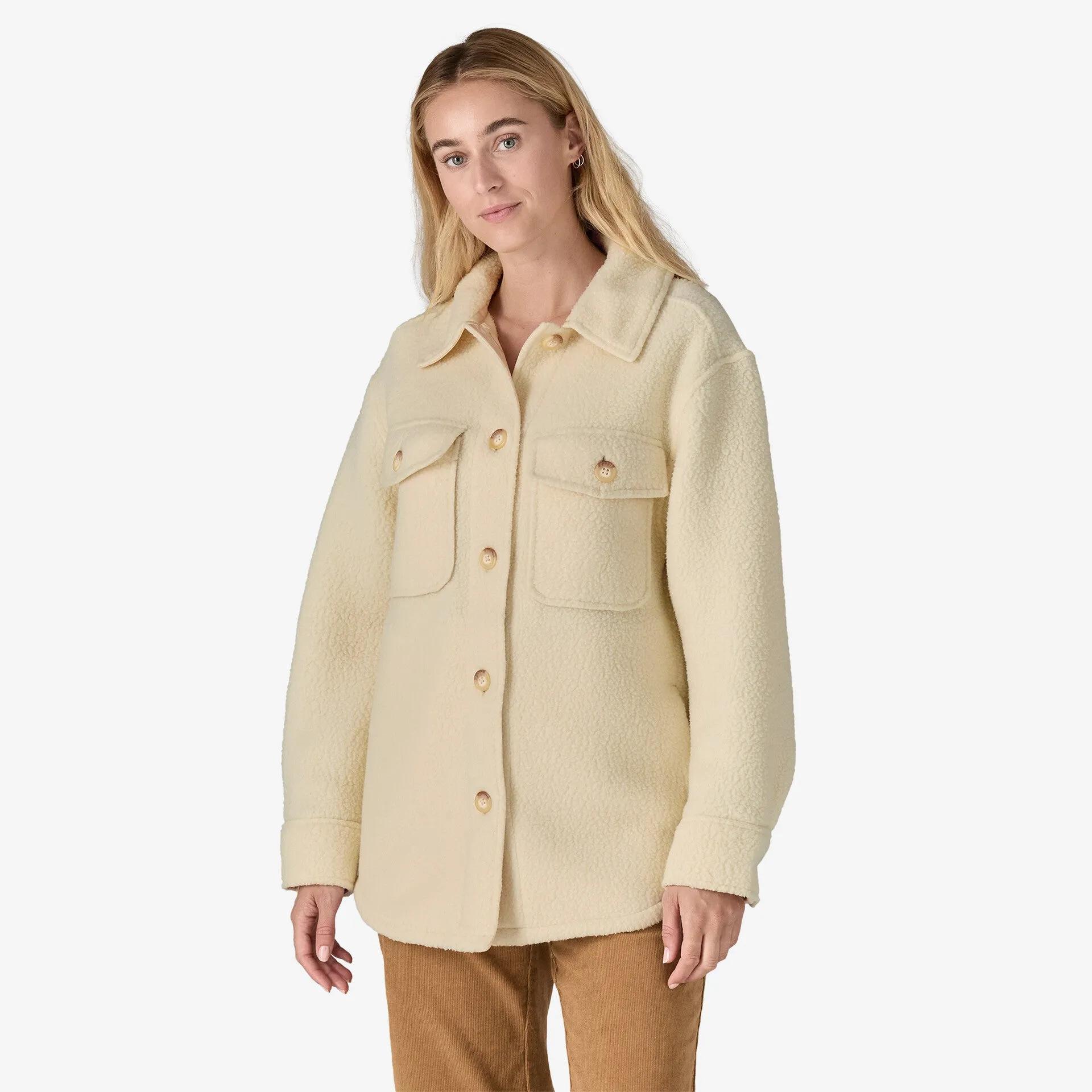 Retro Pile Fleece Shacket (Women's) - 22785