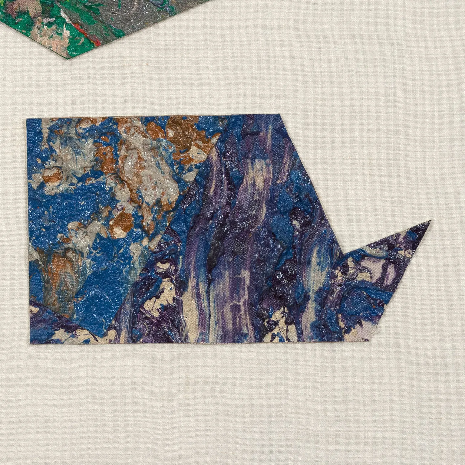 SAM GILLIAM "UNTITLED (ABSTRACT DIPTYCH)", c.1980