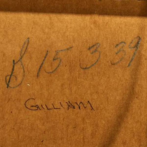 SAM GILLIAM "UNTITLED (ABSTRACT DIPTYCH)", c.1980