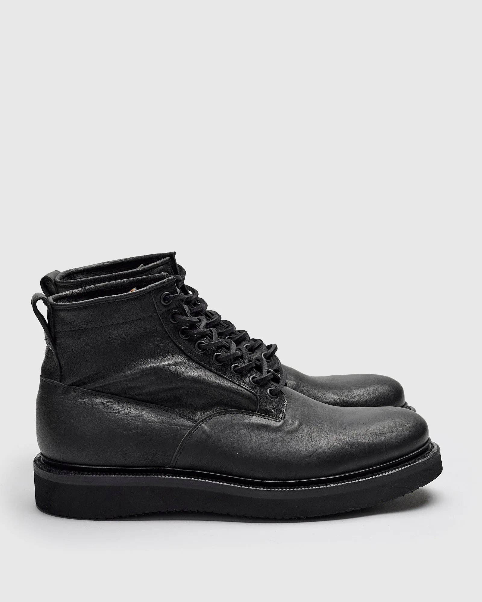 Scout Boot 2030 in Nero Washed Kangaroo