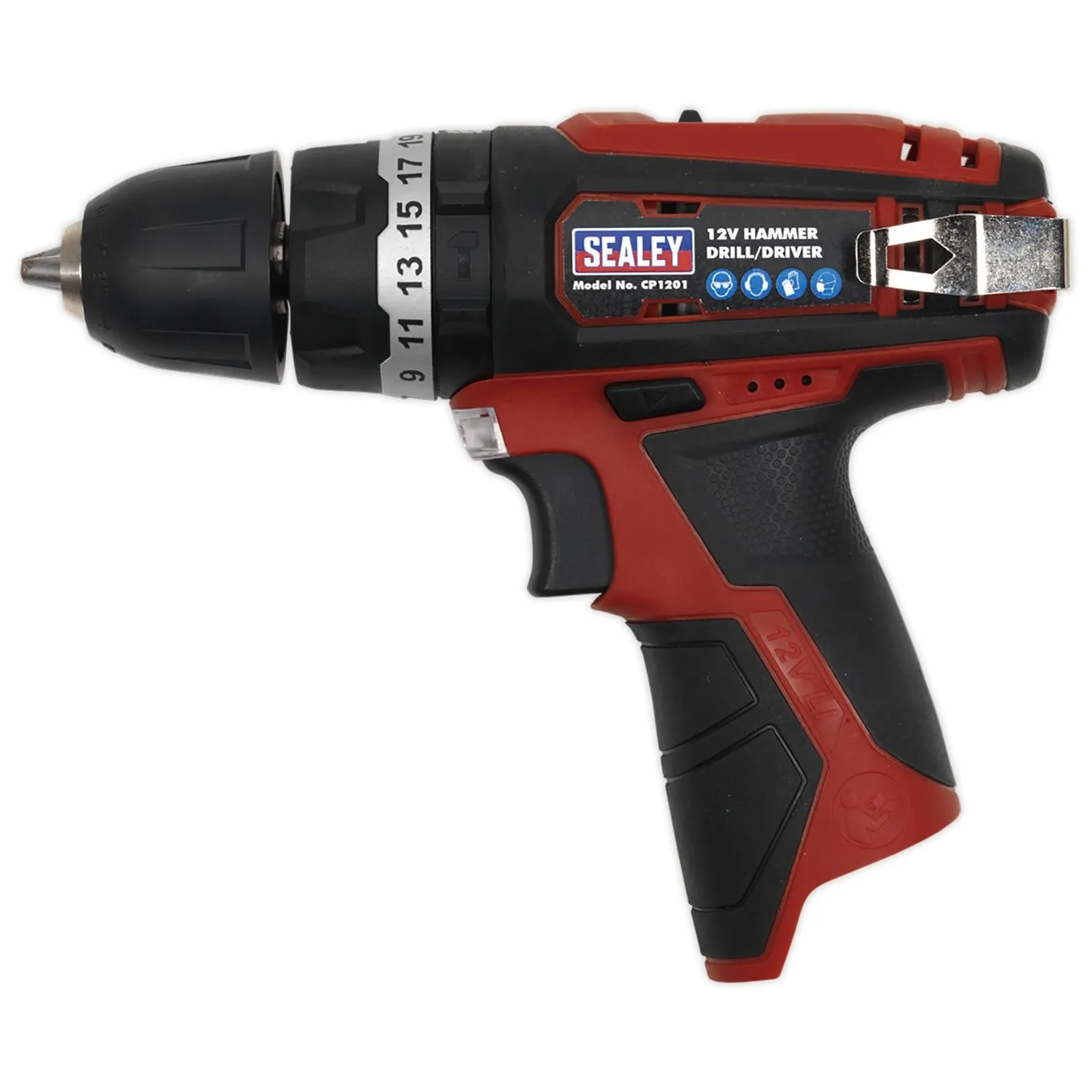 Sealey Combi Drill Kit Ø10mm 12V SV12 Series - 2 Batteries