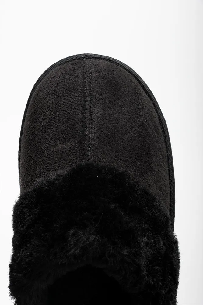 Seam Slipper Black