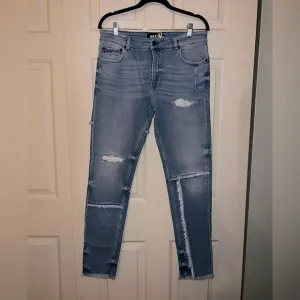 SER.O.YA premium skinny distressed Nate jeans - made in Italy