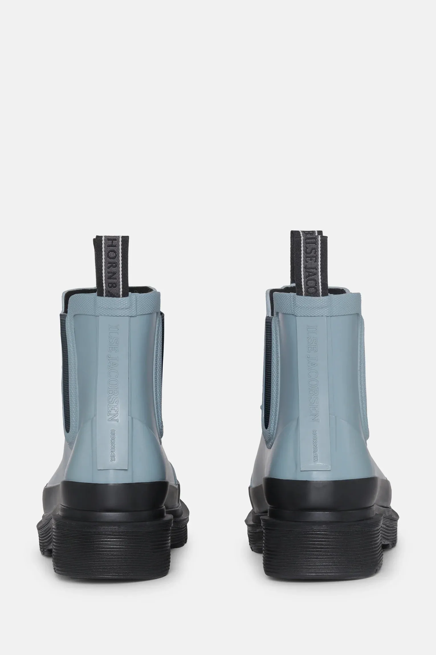 Short Rubber Boot - Blue Cloud