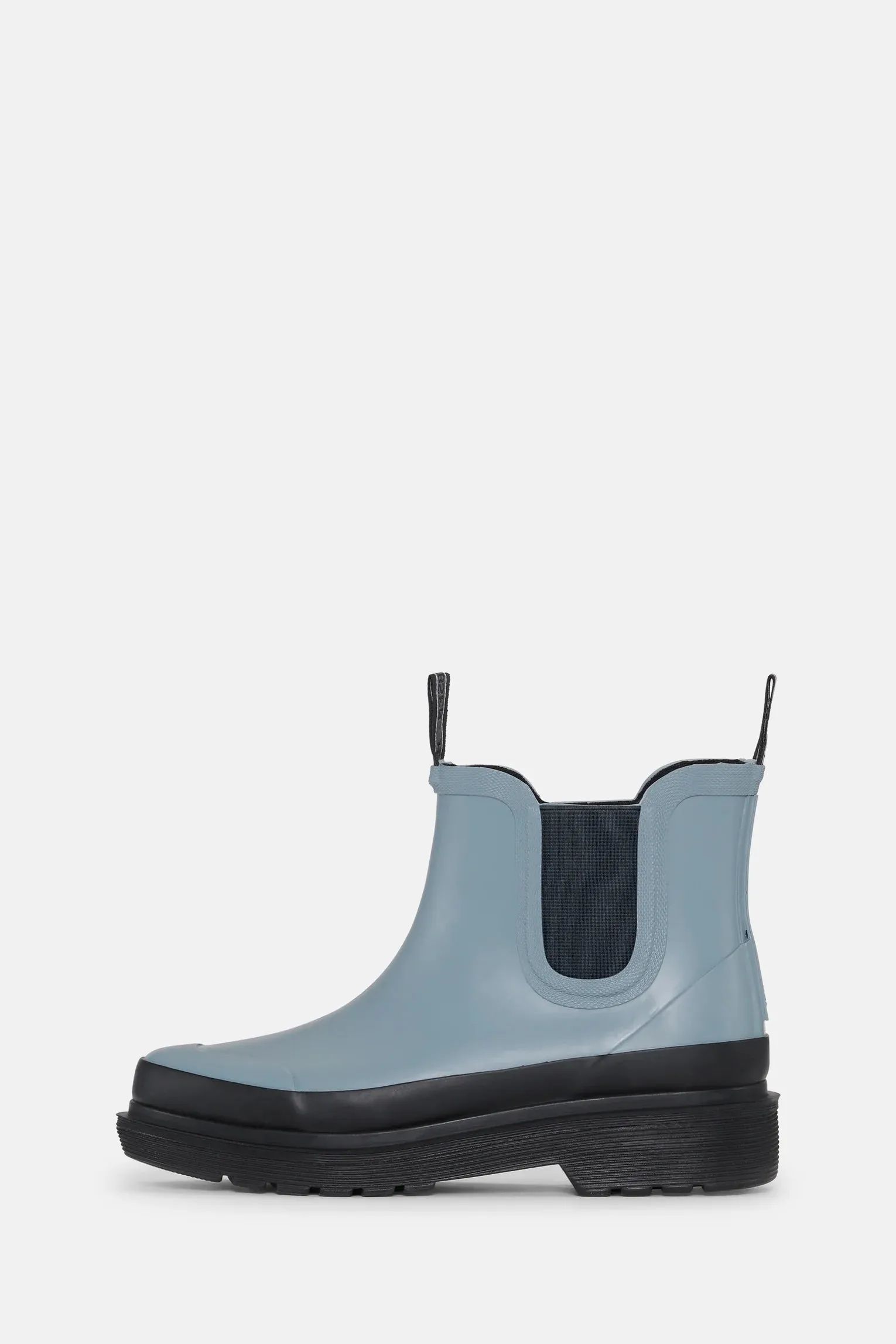Short Rubber Boot - Blue Cloud