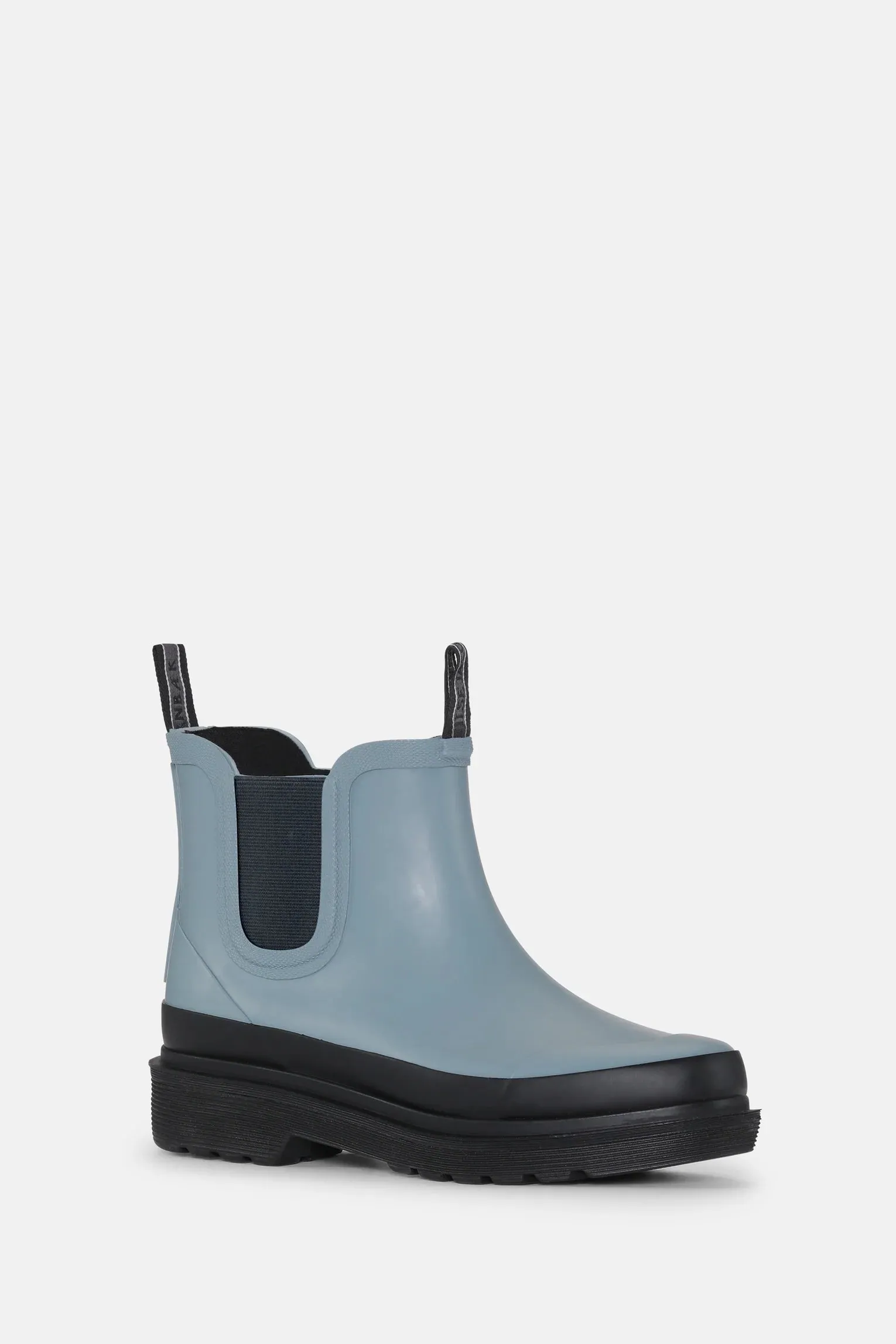 Short Rubber Boot - Blue Cloud