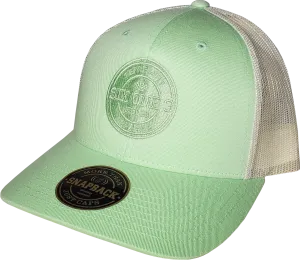Six One 3 Benchmark Trucker Cap Patina Green Birch