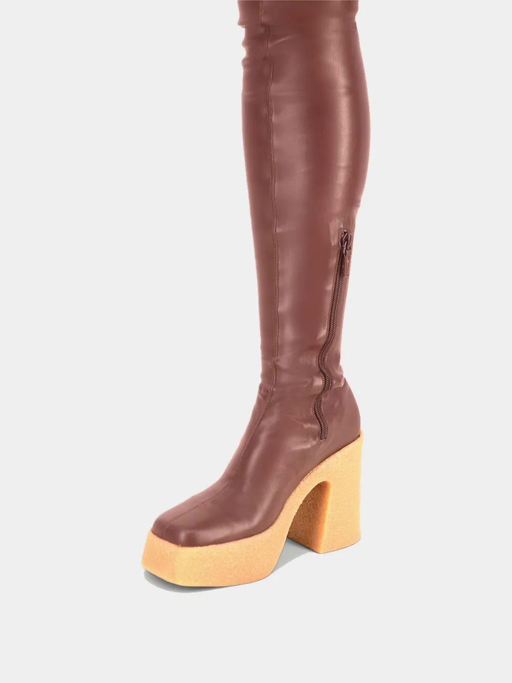Skyla Stretch Over-the-Knee Boots