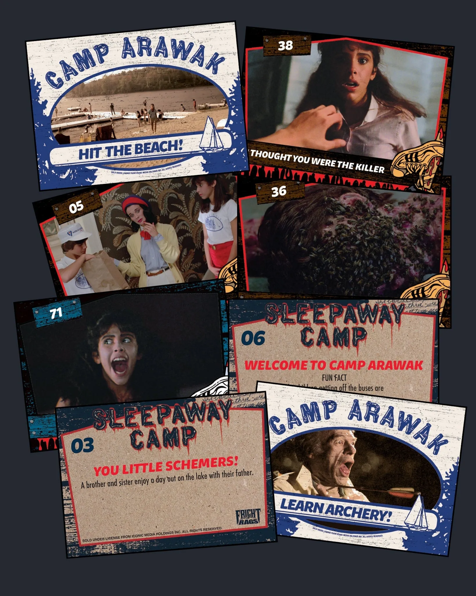 Sleepaway Camp Trading Cards - Factory Box