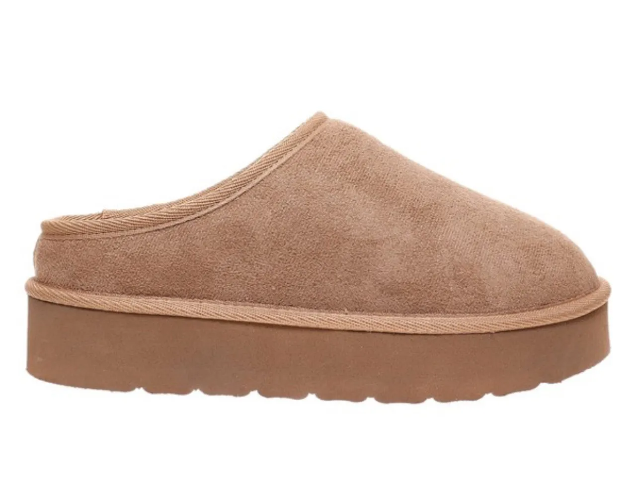 Slide On Suede Slippers