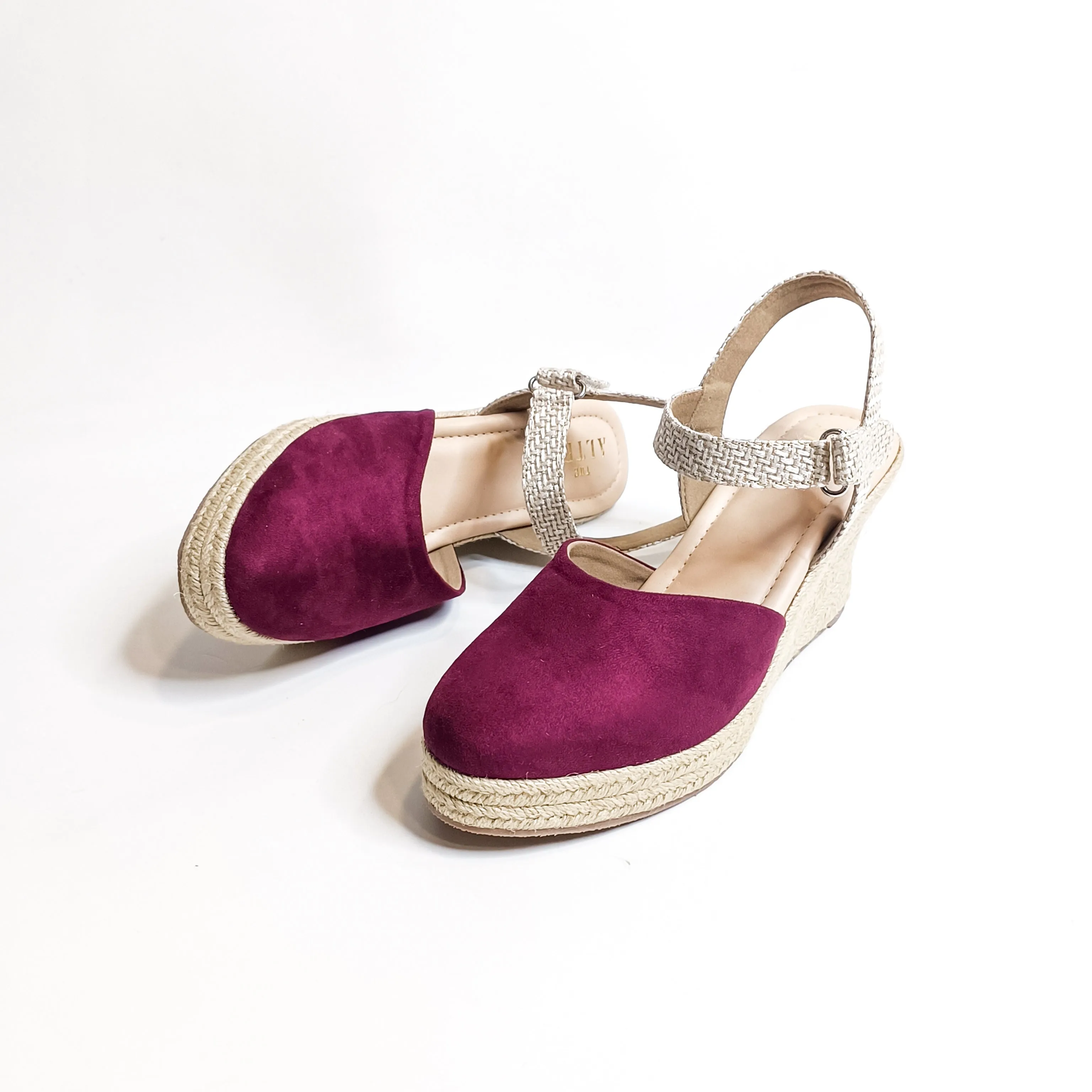 Slingback Jute Wedges