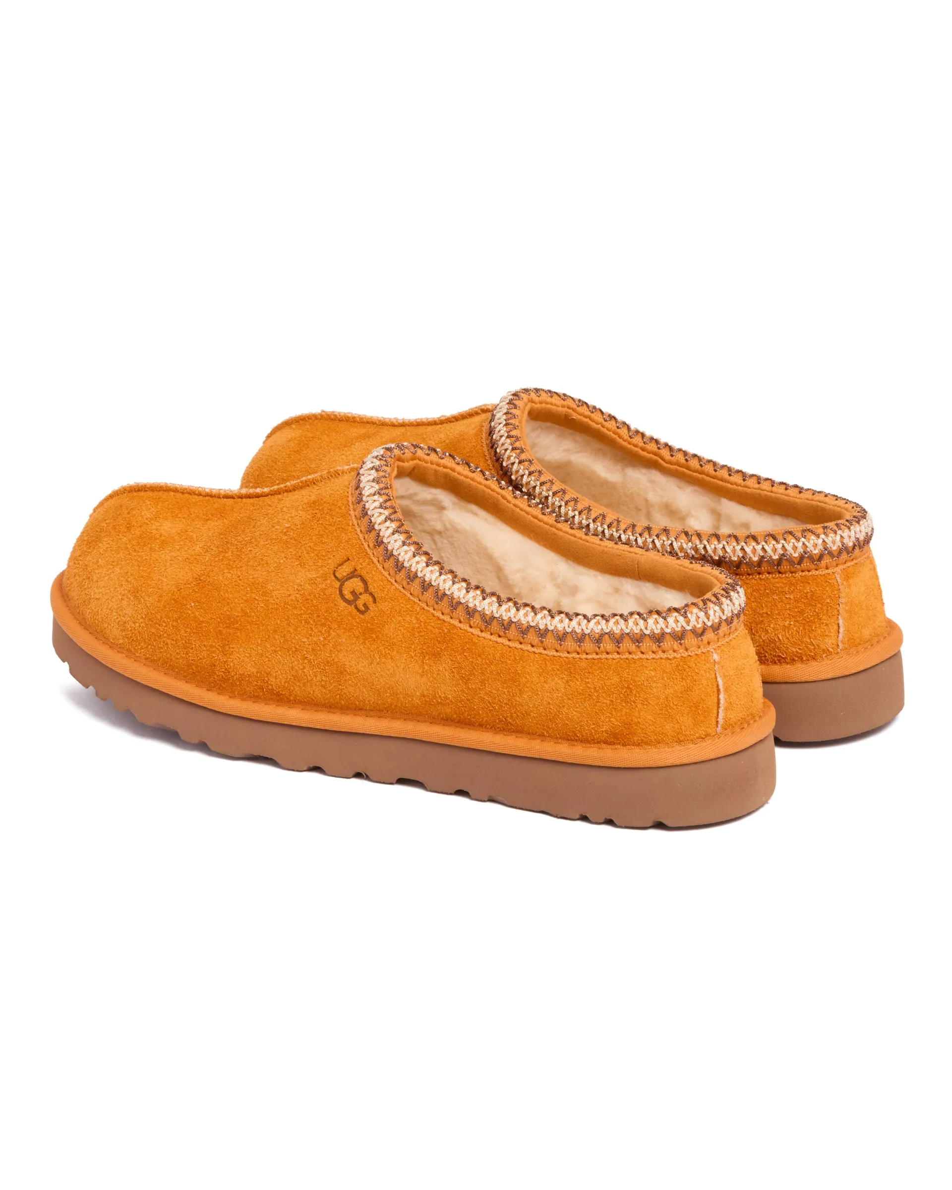 Slippers Tasman Shaggy Suede Arancioni