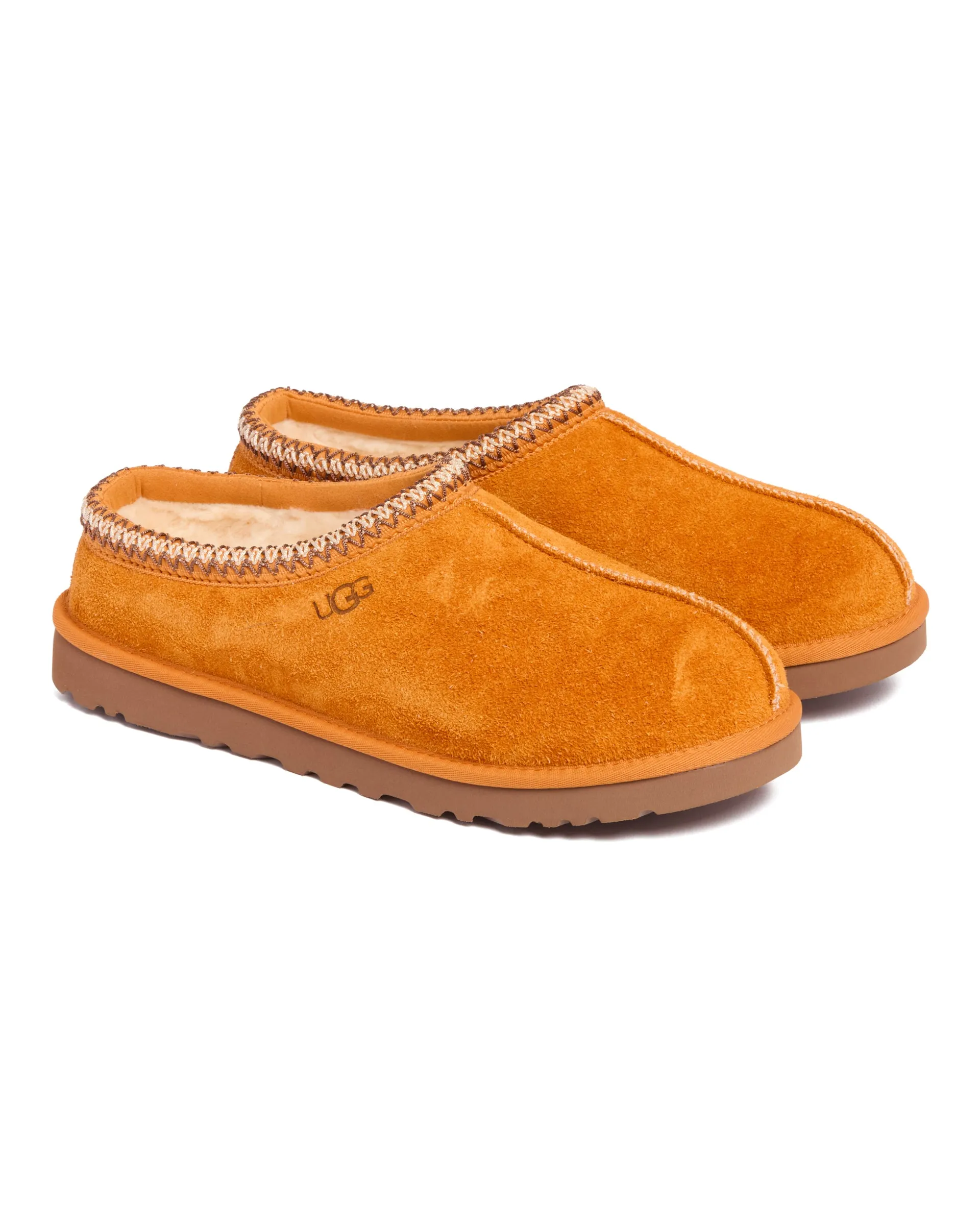 Slippers Tasman Shaggy Suede Arancioni