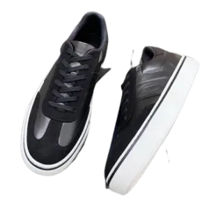 Smooth leather sneakers