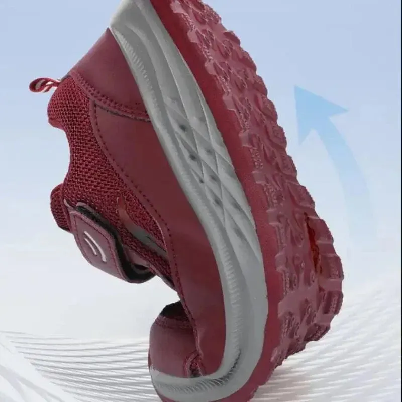 Sneakers Women Shoes Flat Loafers Leather  Shoes Comfortable Slip on Soft Casual Platform Shoes