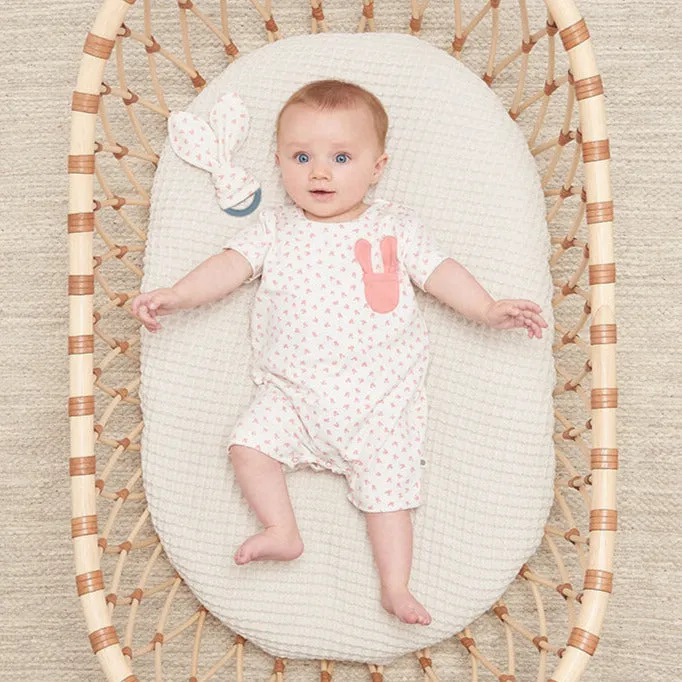 SNUG - Baby Bunny Shorty Playsuit PINK