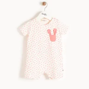 SNUG - Baby Bunny Shorty Playsuit PINK