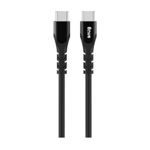 Snug Type C To Type C Silicone Cable 1.2m - Black