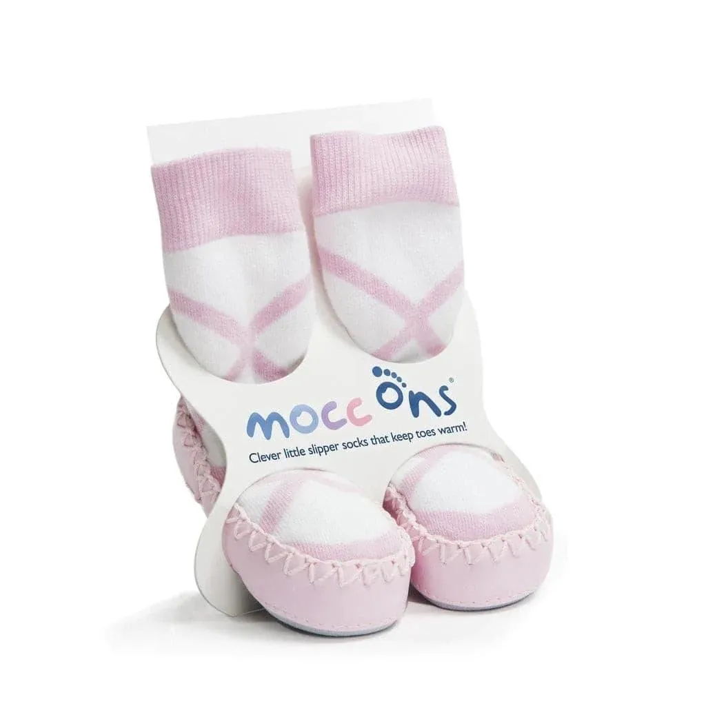 Sock Ons® Mocc Ons Ballerina - Baby & Infant Slipper Socks