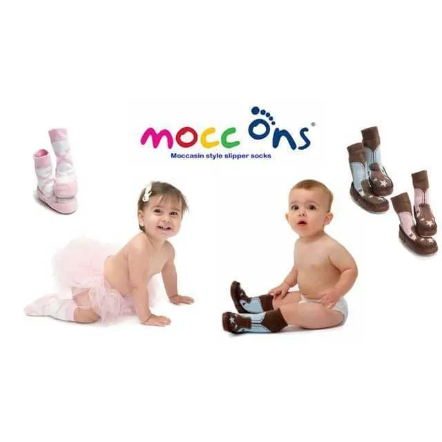 Sock Ons® Mocc Ons Ballerina - Baby & Infant Slipper Socks