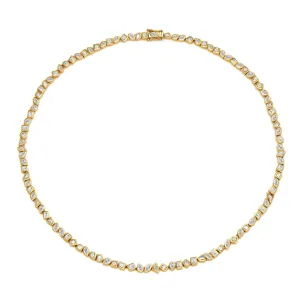 Solaire Etesian Diamond Tennis Necklace