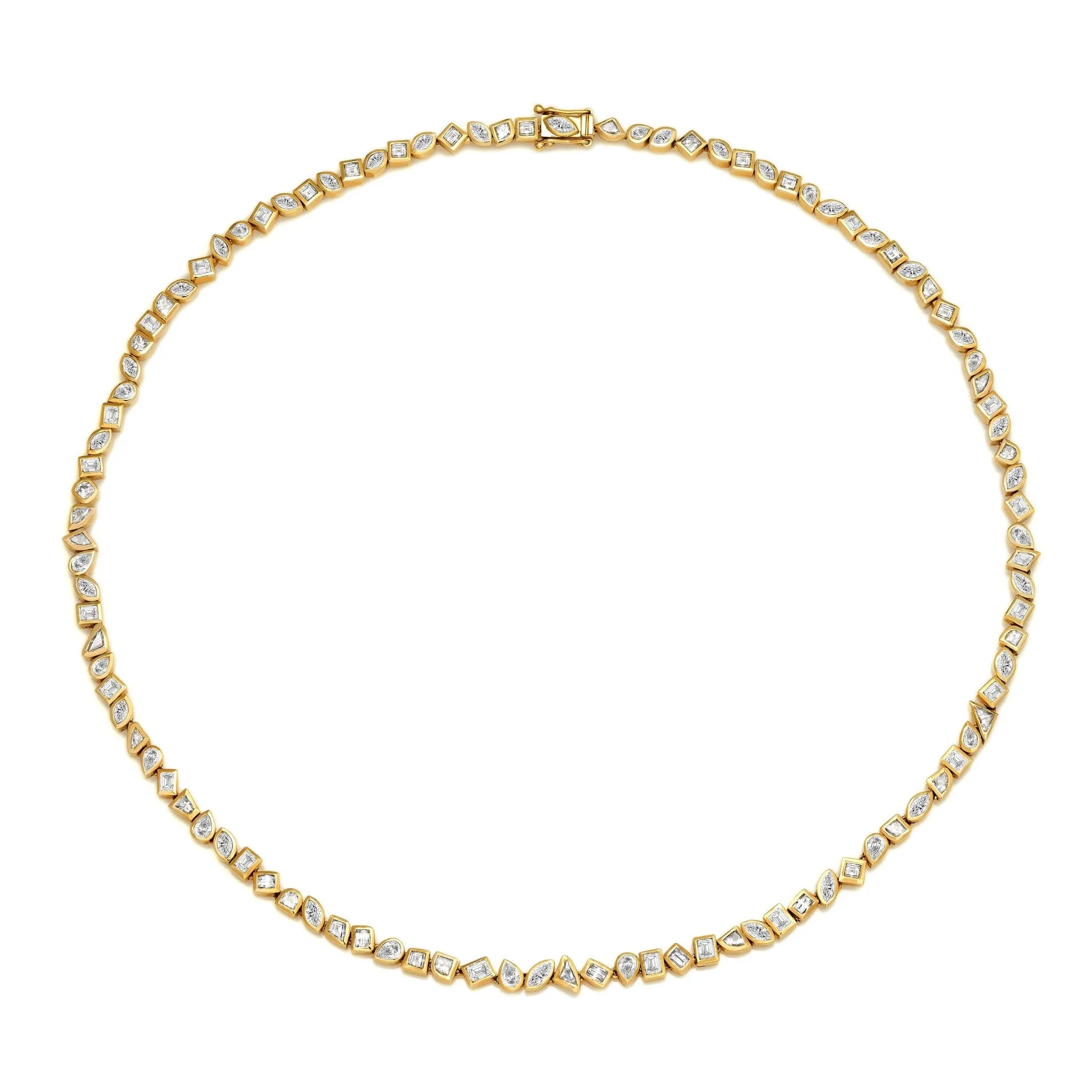 Solaire Etesian Diamond Tennis Necklace
