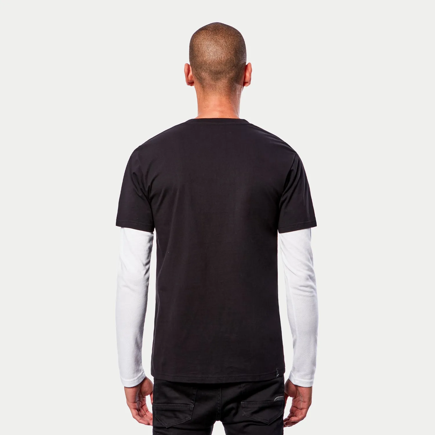 Stack Long Sleeve Knit T-shirt