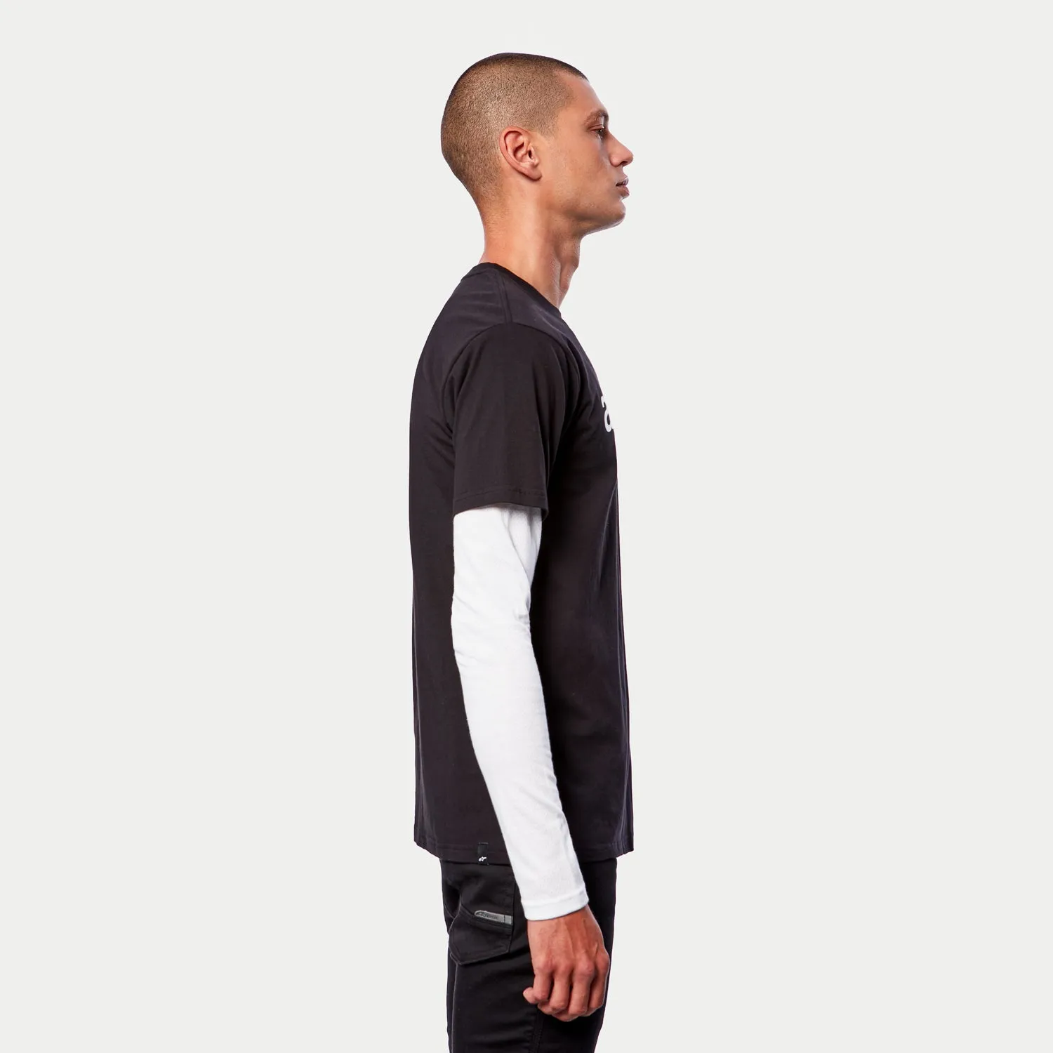 Stack Long Sleeve Knit T-shirt
