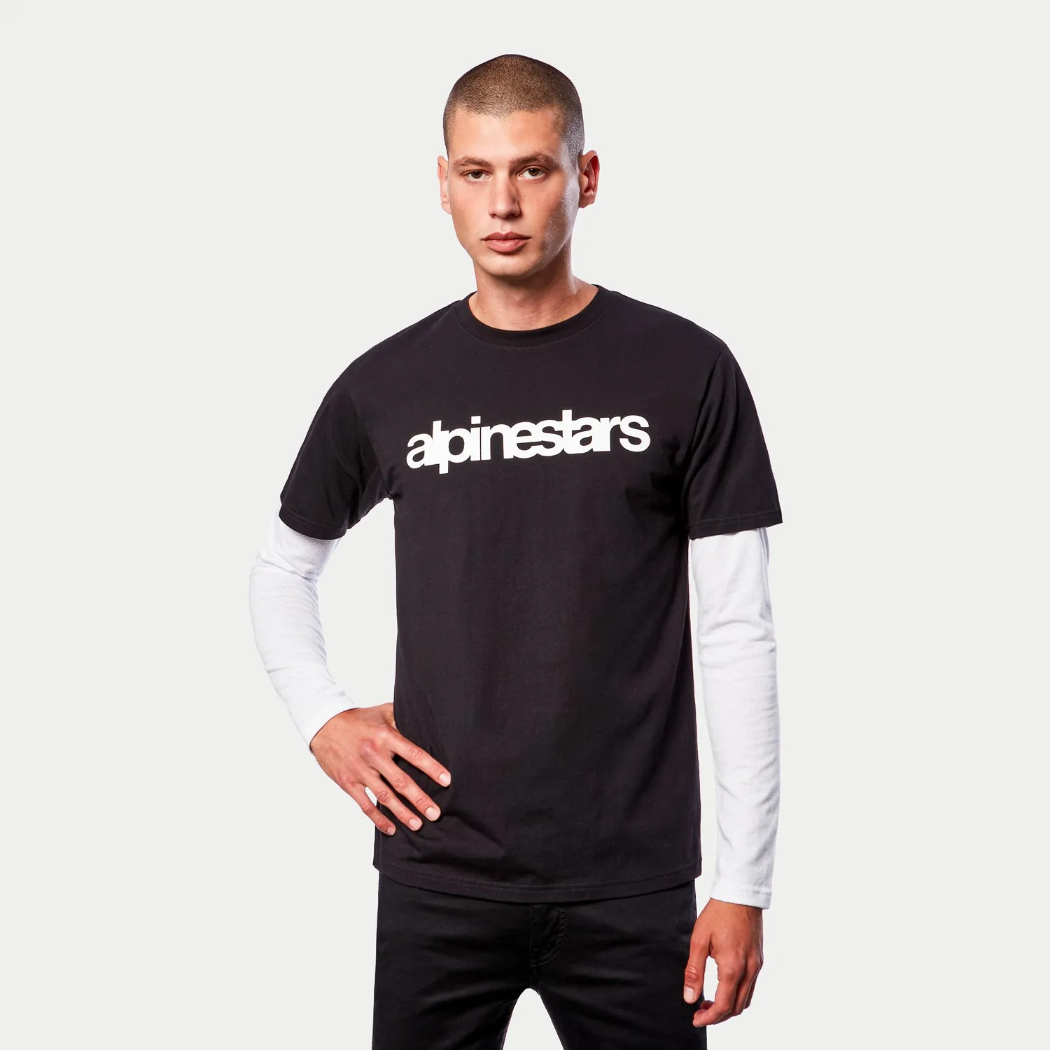 Stack Long Sleeve Knit T-shirt