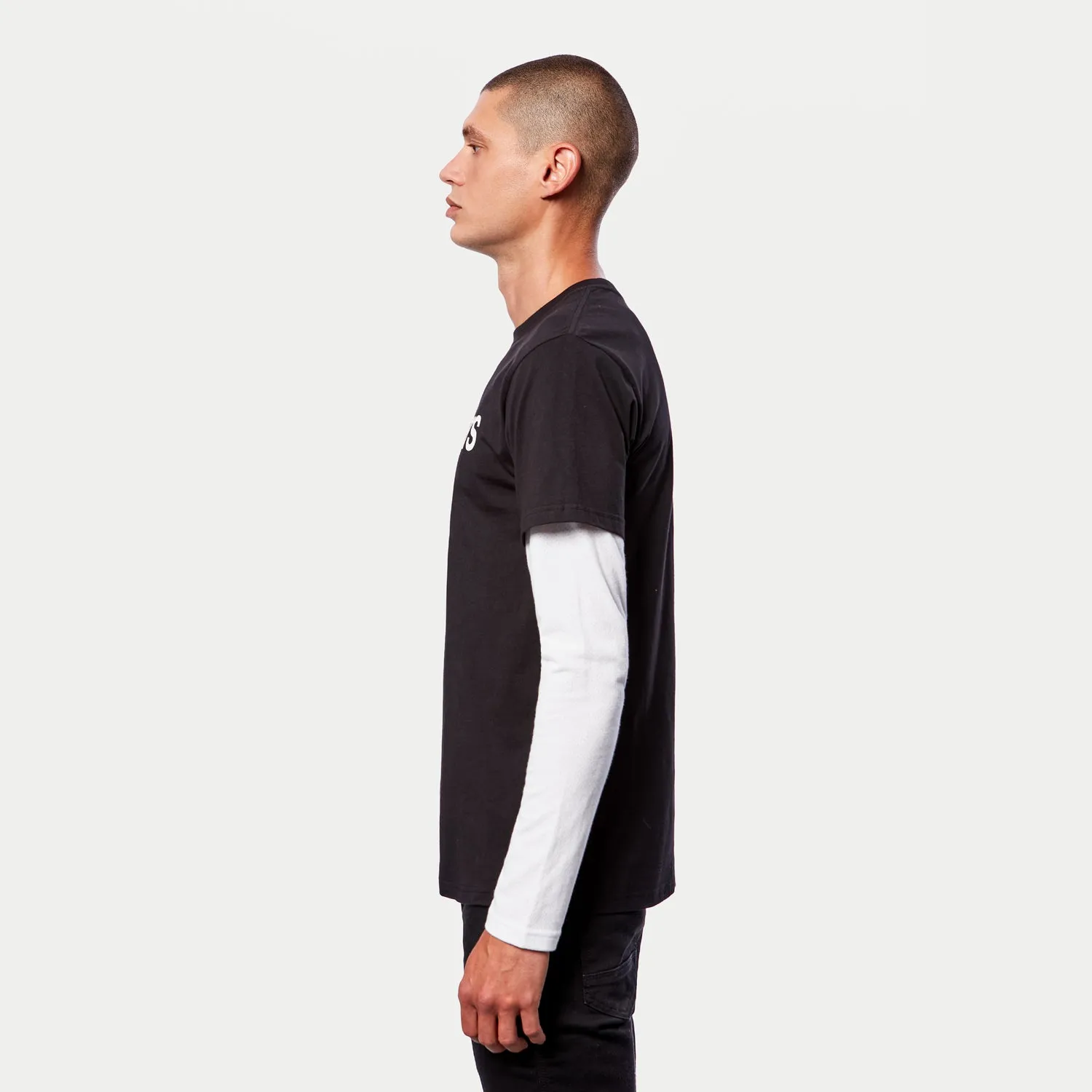Stack Long Sleeve Knit T-shirt