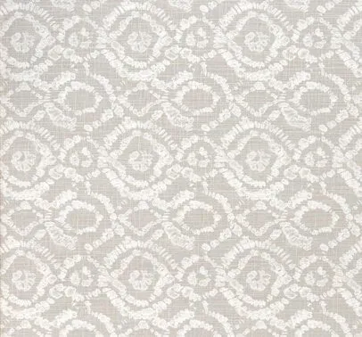 Straight Valance Custom Made in Braylon French Grey and White Cotton Slub Canvas Trellis Print, Fully Lined