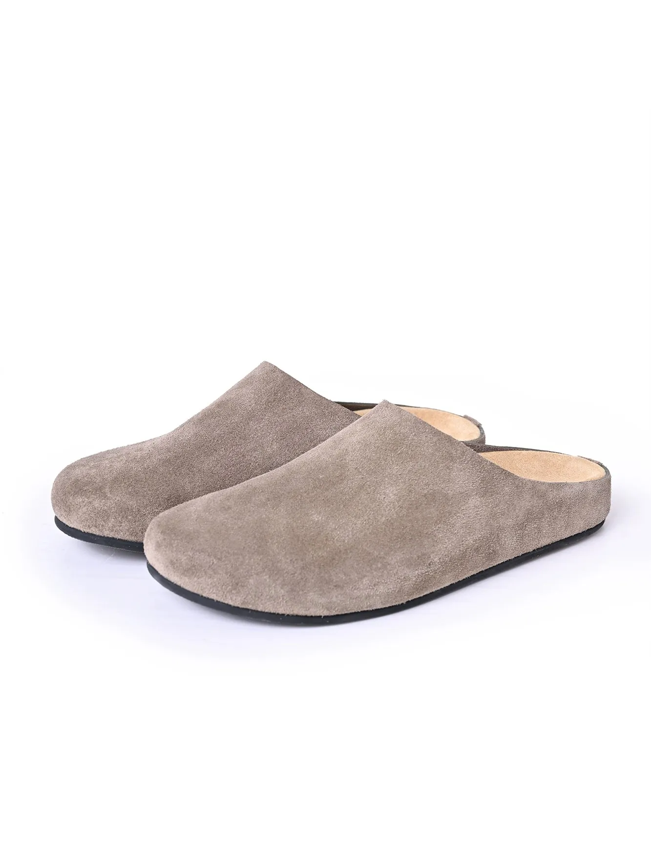 Suede Slip-On Slippers