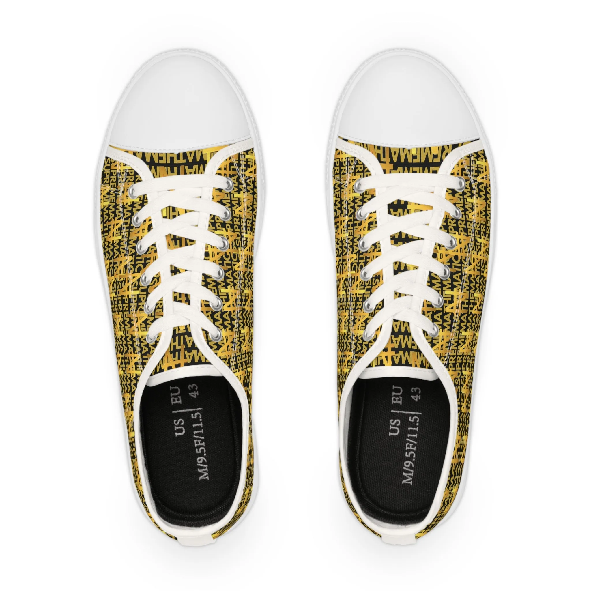 SUPREMEMATHEMATICS NAIRA TOP TOP SNEAKERS
