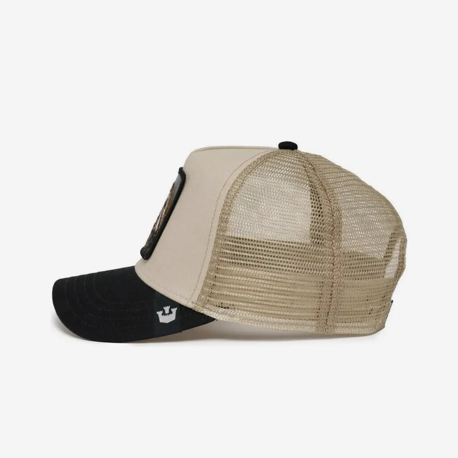 The Faded Sloth Trucker - Ebony & Black