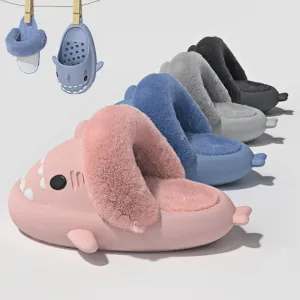 Thick Soled Slippers for Couples - Waterproof, Non-Slip EVA Slippers for Women & Men - Comfortable Indoor Wear