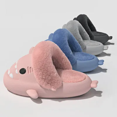 Thick Soled Slippers for Couples - Waterproof, Non-Slip EVA Slippers for Women & Men - Comfortable Indoor Wear