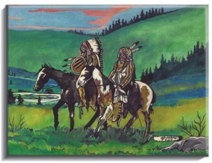 Thurman Horse #10 - Giclée Prints & Ceramic Tiles