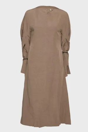 Tie Sleeve Dress